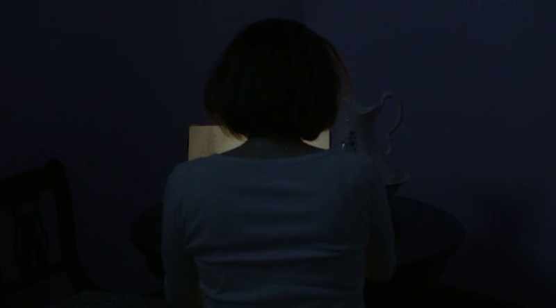 It is late summer, thunder outside