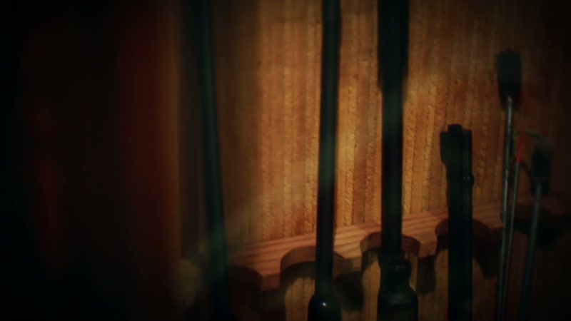 It was locked, but the key was six feet away