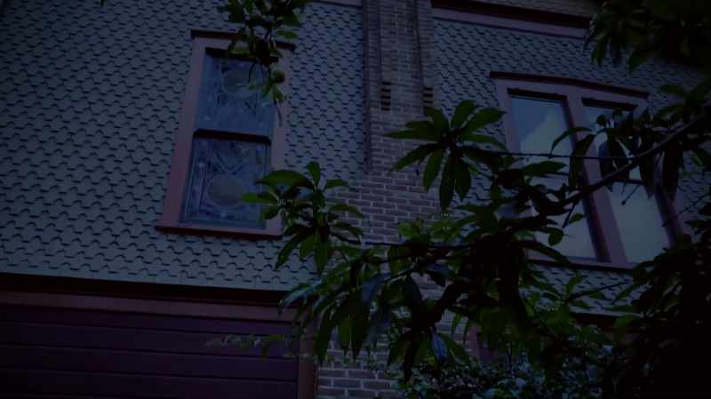 It looks like someone is watching me from the attic