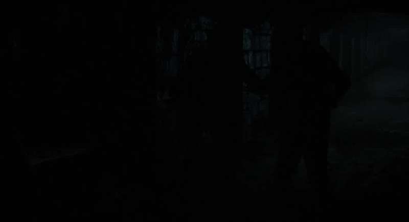 It may be pitch black but we can still see Can we sir How