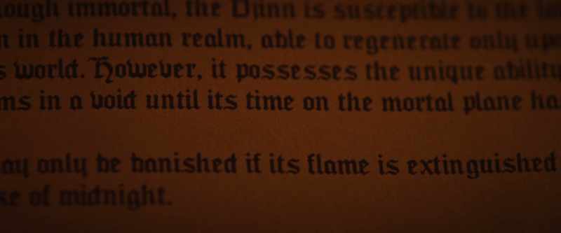 It may only be banished if the flame is extinguished