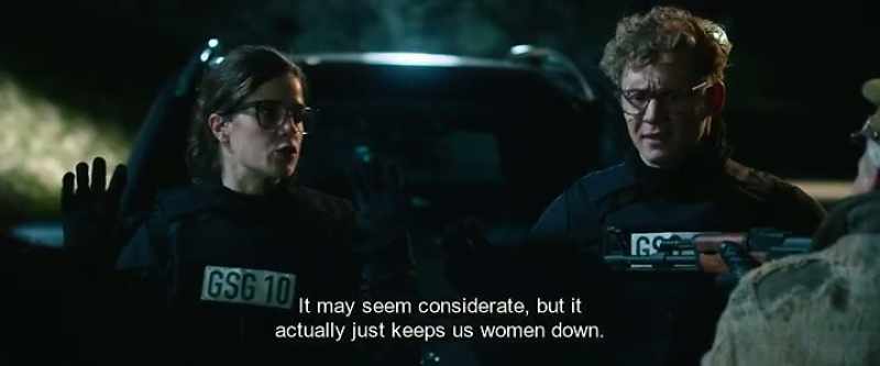 It may seem considerate, but it actually just keeps us women down