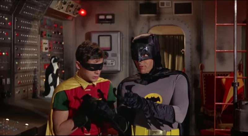 It means nothing Snap on the Batcuffs