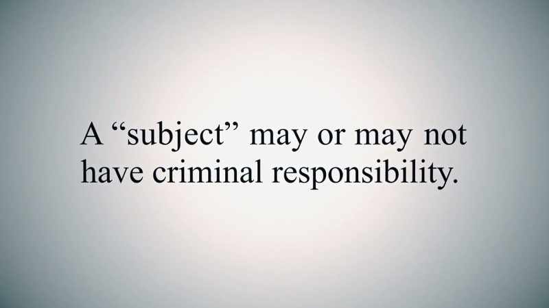 It means that the feds didn't really know