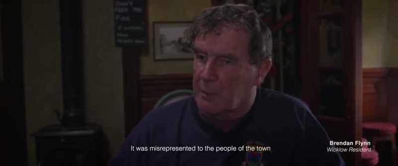 It was misrepresented to the people of the town