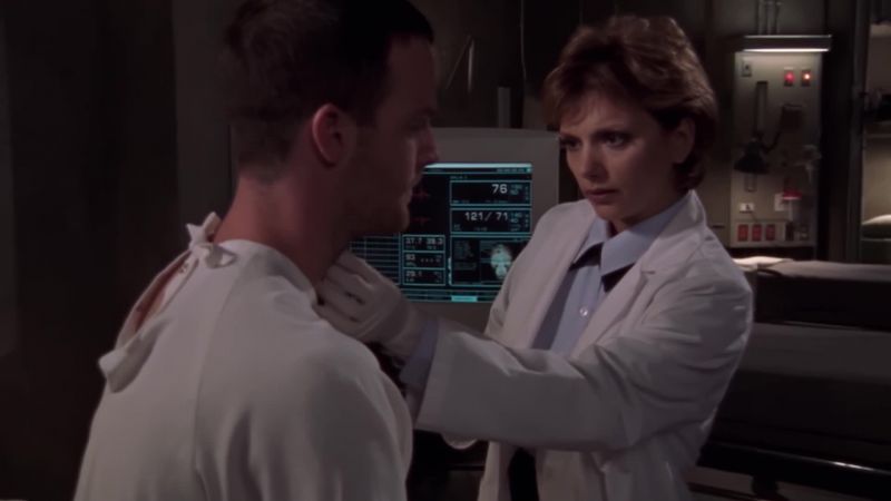 It must be injected directly into the carotid artery. Right here