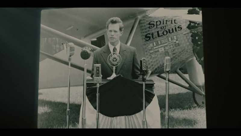 It is not between Charles A. Lindbergh