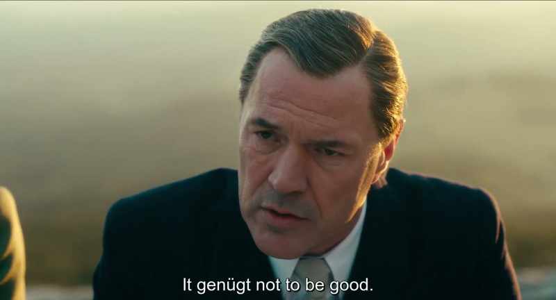 It is not enough to be good