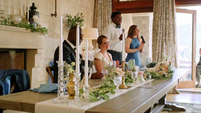 It is now time for the first dance