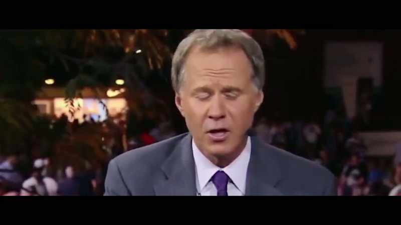 It was on ESPN with Patrick McEnroe, my Davis Cup captain