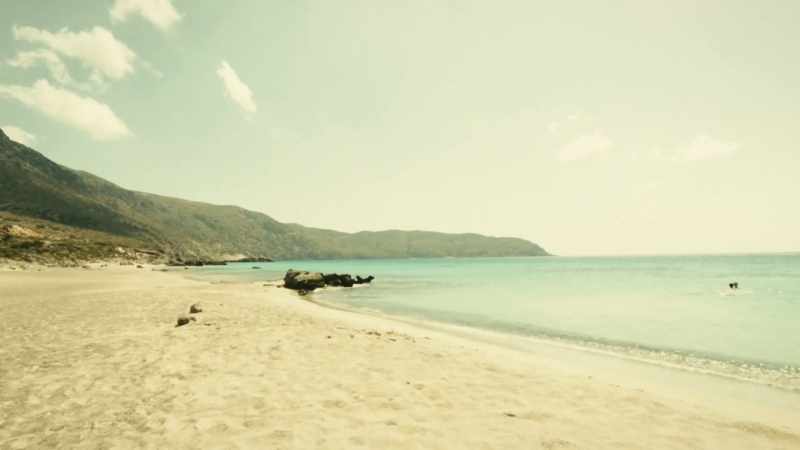 It was only when I dived into that clear water