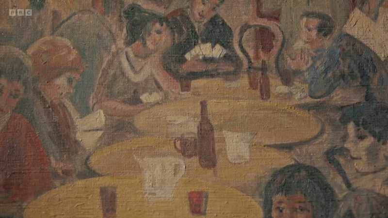 It was painted by a woman called Muriel Mallows