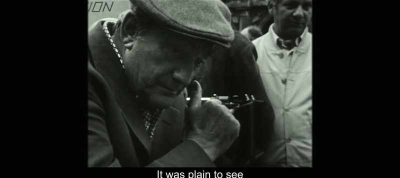 It was plain to see