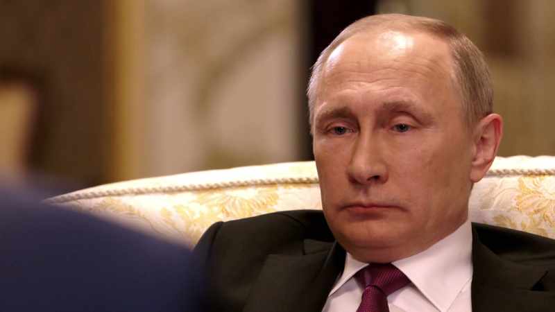 It points to a possible US attack on Russia's banking system