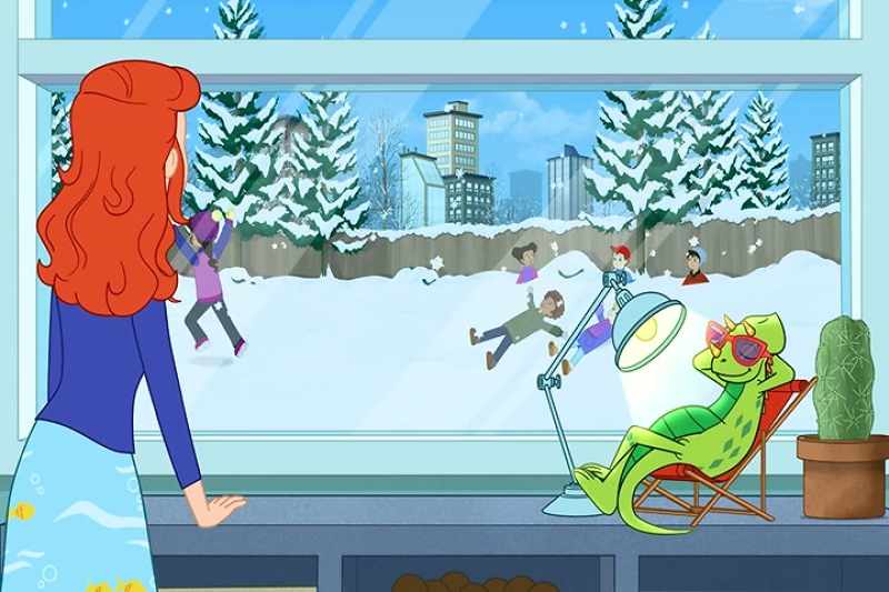 It was pretty amazing. -Bustin' out those slick fish moves