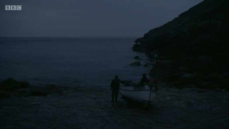 It is quite hard down the cove