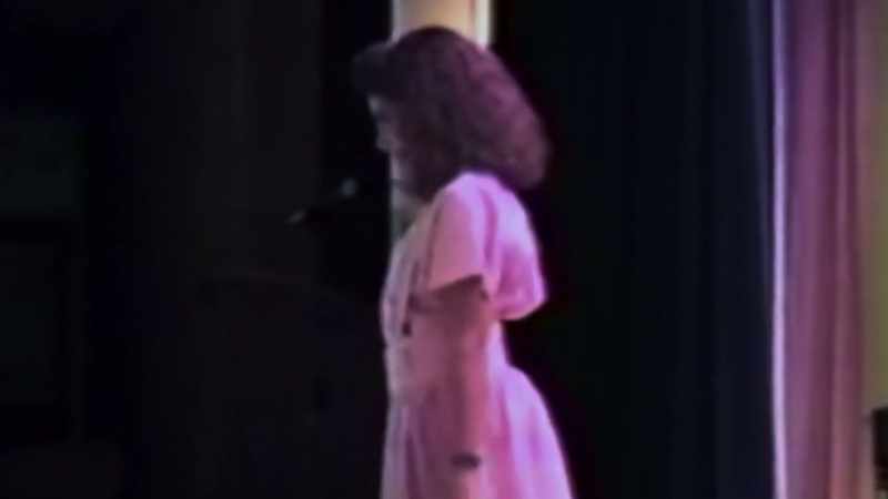 It really summed up exactly who she was as a performer