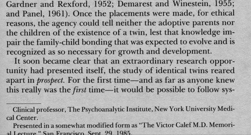 It referenced this secret study