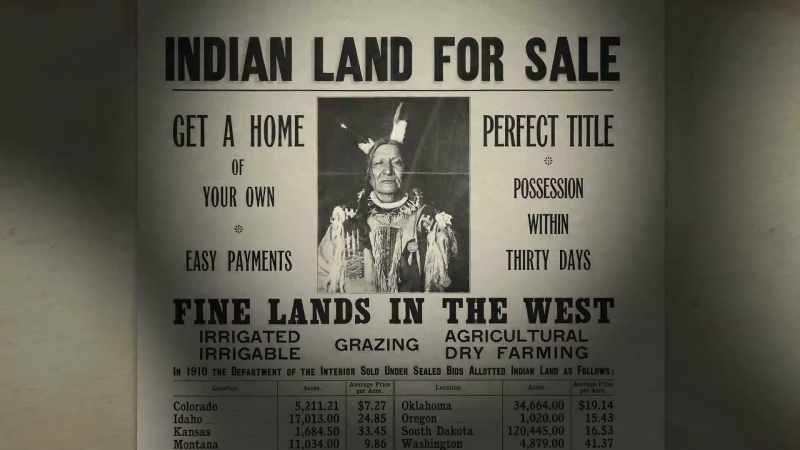 It requires the elimination of the Natives