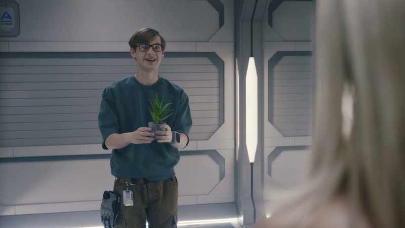 It’s aloe. For her burns?