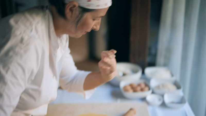 It'’s important that the dough is very thin