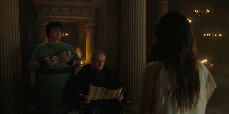 It says here you betrayed your husband with Sextus Pompeius