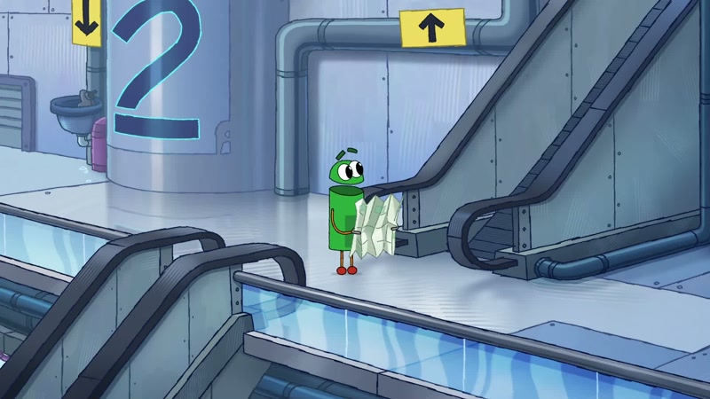 It says here we've got to go up to the third floor