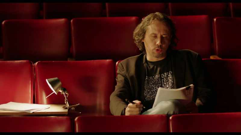 It says here, you're a singer. No previous experience as an actor