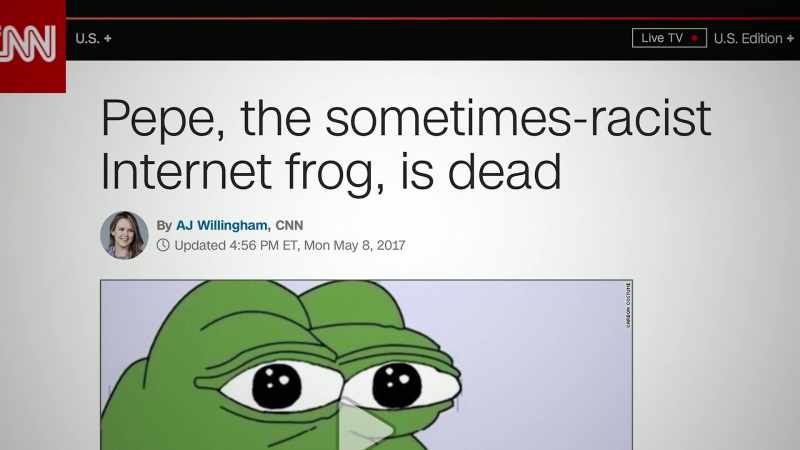 It seemed like every time he drew Pepe
