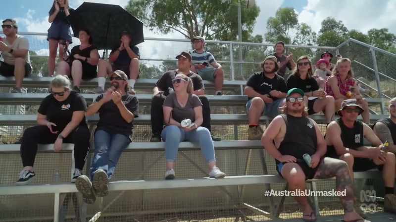 It seems burnouts Hayden's here with his mate, Billy