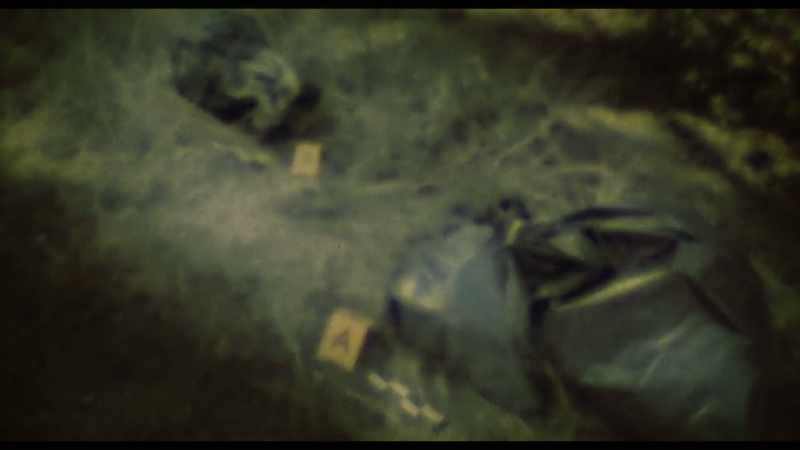 It was shown that the fingerprints found on the garbage bags