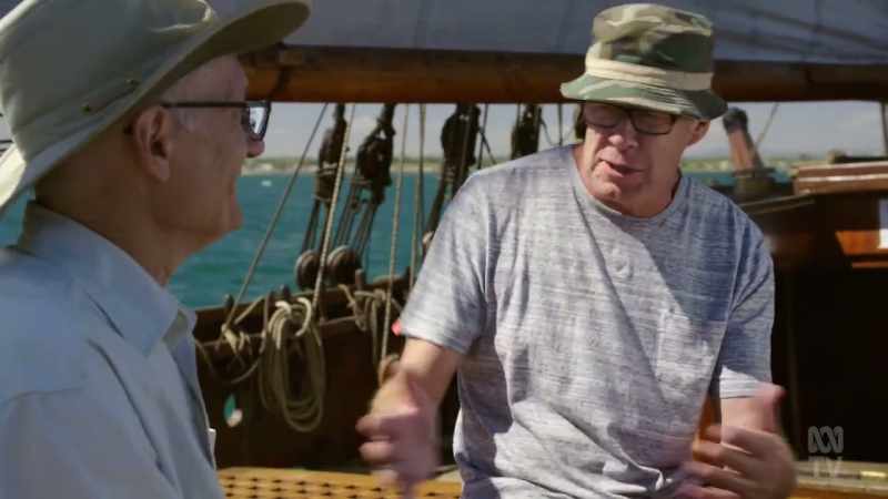 It sounds like it could go either way. They...the ship sets off?