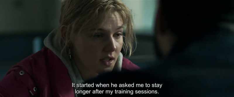 It started when he asked me to stay longer after my training sessions