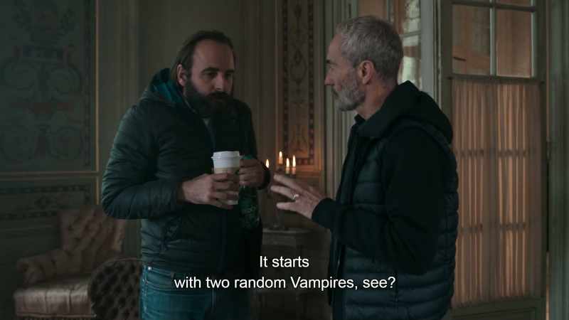 It starts with two random Vampires, see?