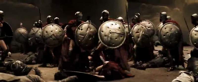 It takes three men to restrain him and bring him back to our own
