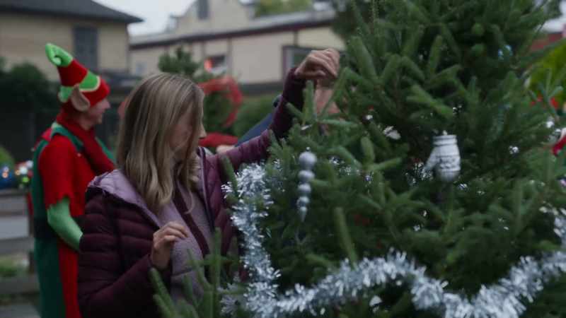 It was the most spectacular Christmas proposal ever