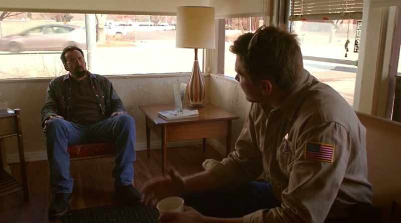It was the night after you showed up here