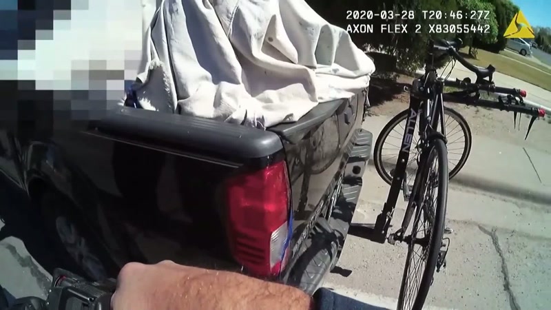 It was the same truck seen outside Gretchen's house