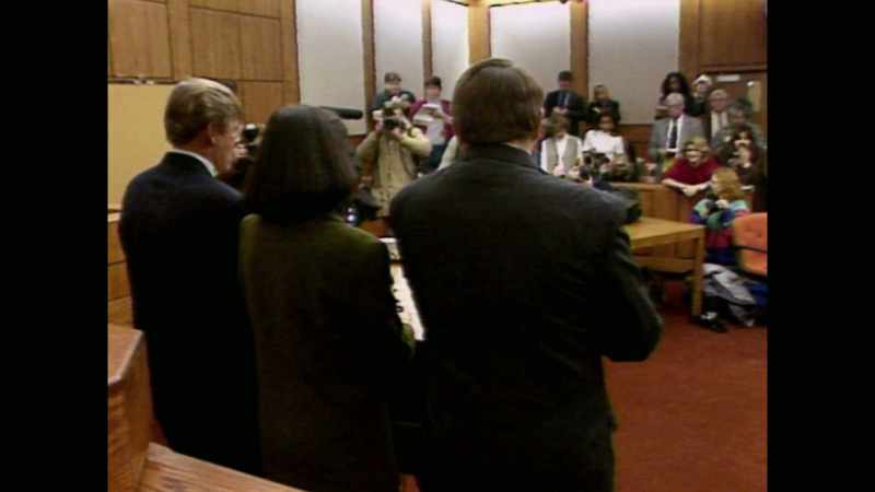 It was the three of us that conducted the trial