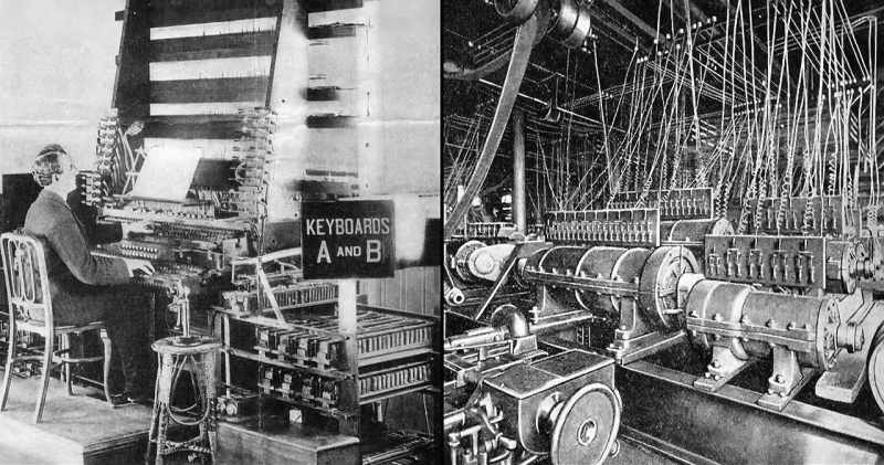 It was the world's first electro-mechanical instrument