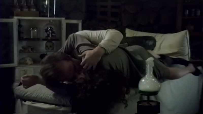 It tickles. [grunts]