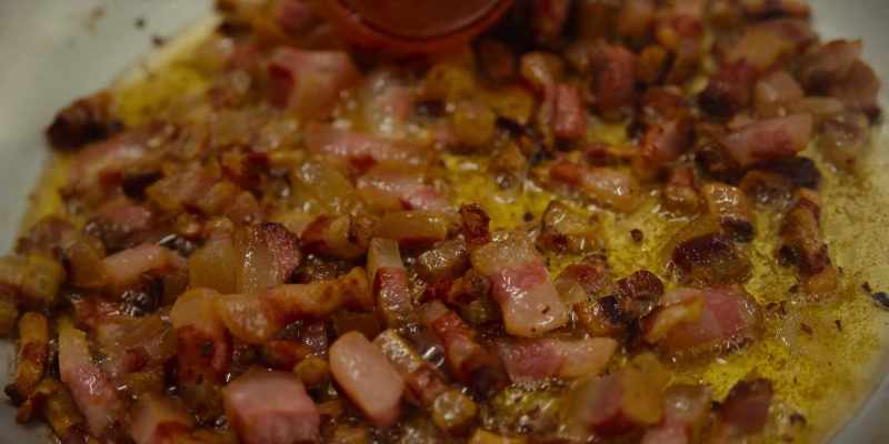 It has to taste like carbonara but fried