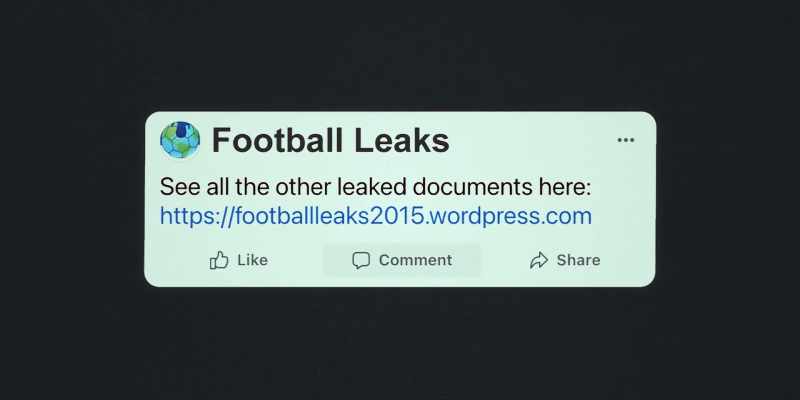 It was to this website. It was called Football Leaks