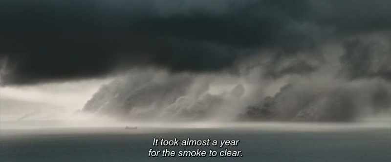 It took almost a year for the smoke to clear