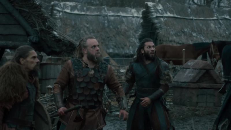 It was Uhtred! - I saw who it was!