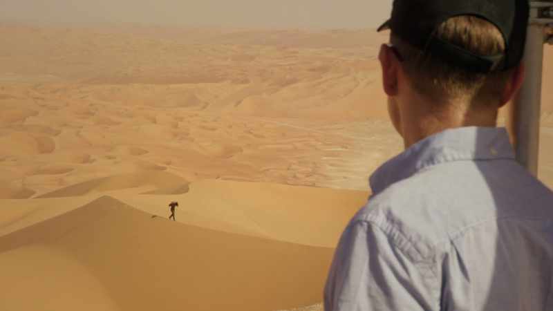 It was very hot, and everything looked very big to me