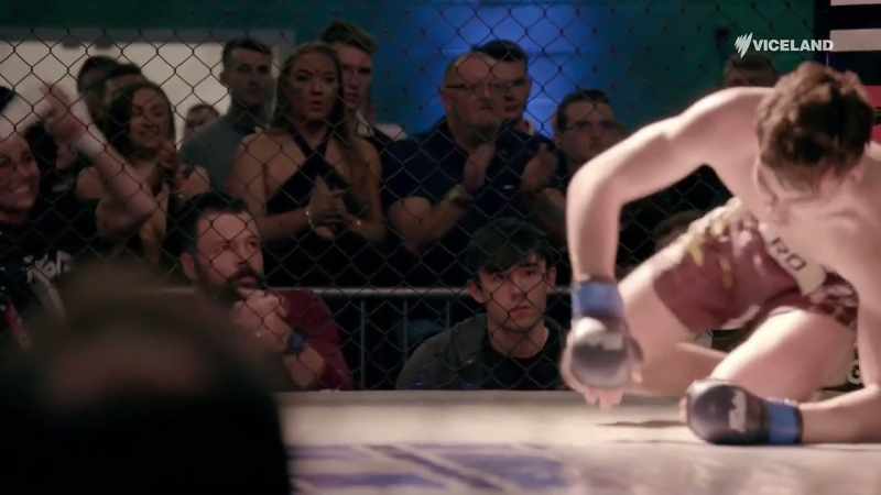 It is violent. It's physical. They're beating each other up