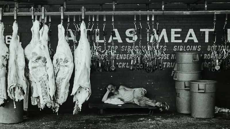 It was warehouses and butchers