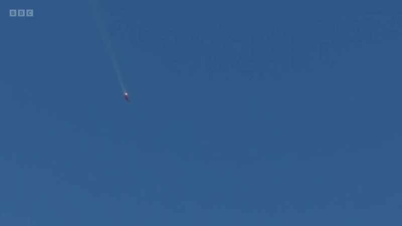 It was... aeroplane crossing our airspace