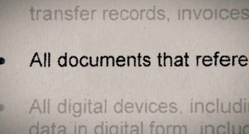 It was an incredibly vague document